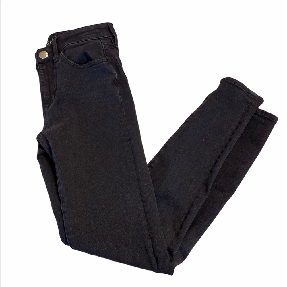 American Eagle black hi-rise jegging